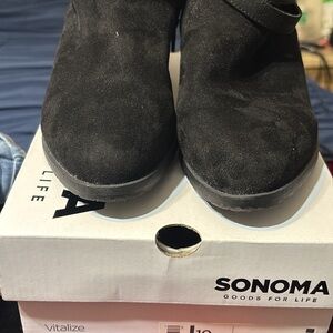 Sonoma Women's Black Ankle Boots